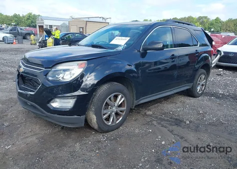 2017 Chevrolet Equinox Lt из США, поврежденный, VIN 2GNFLFEK0H6119580
